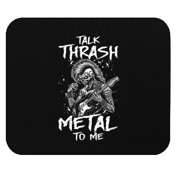 Discover Metalhead Art for Trash Metal Fan Mouse Pads