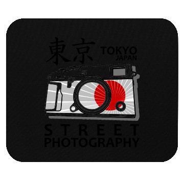Discover Tokyo Street hotography Mouse Pads