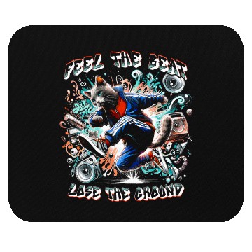 Discover Breakdancing B-boy Feel the beat Mouse Pads