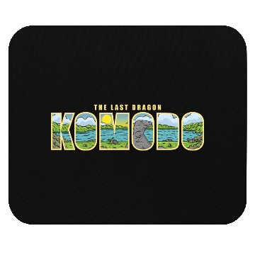 Discover The Last Dragon Komodo Mouse Pads