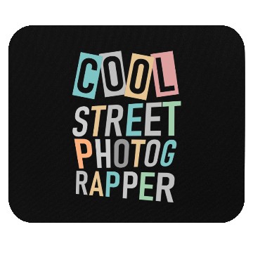 Discover Cool Street Photog Rapper Mouse Pads