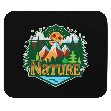 Discover Love Nature: Outdoor Lifestyle Mouse Pads