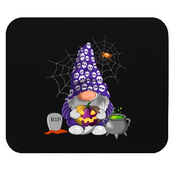 Discover Halloween Gnomes, Happy Halloween Mouse Pads