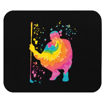 Discover Golfer Colorsplash Kids Miniature Golf Mouse Pads