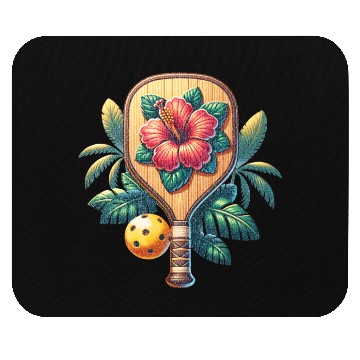 Discover Hibiscus Flower Pickleball Mouse Pads