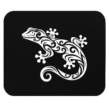 Discover Gecko In T Tattoo Ink Style Mouse Pads