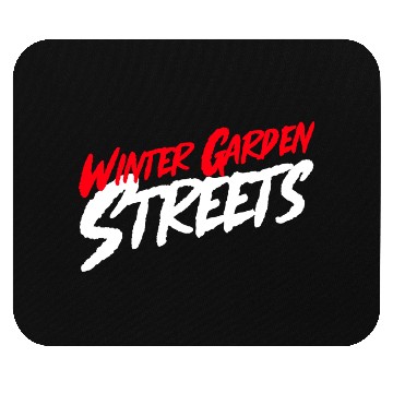 Discover Winter Garden Streets Mouse Pads