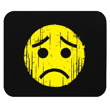 Discover Depressed Emoticon Mouse Pads