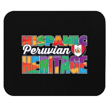 Discover Hispanic Peruvian Heritage Pride in Peru Mouse Pads