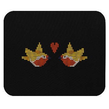 Discover Love Birds Mouse Pads