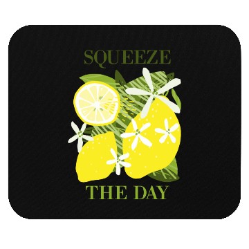 Discover Citrus Lover Squeeze the day Mouse Pads