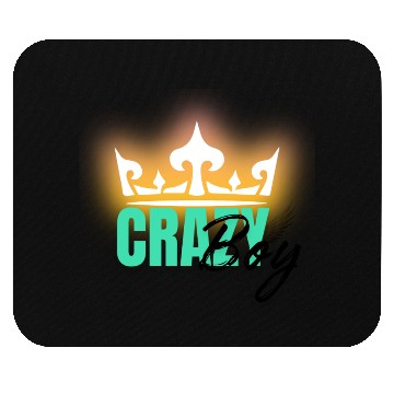 Discover CRAZY BOY! Mouse Pads