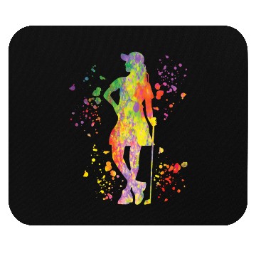 Discover Golfer Colorsplash Kids Miniature Golf Mouse Pads