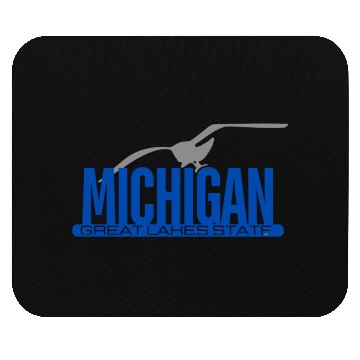 Discover Michigan Great Lakes State Mouse Pads