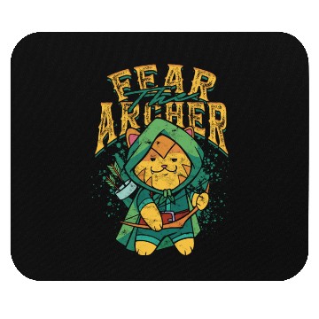 Discover Archery Archer Fear the archer Mouse Pads