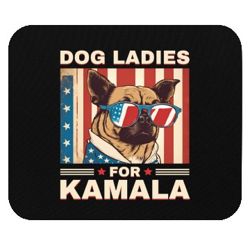 Discover Dog Ladies For Kamala Mouse Pads