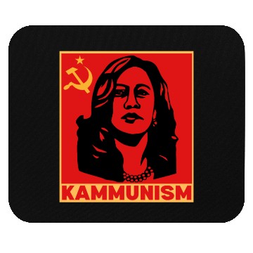Discover Kamala Harris Kammunism communism 2024 Mouse Pads