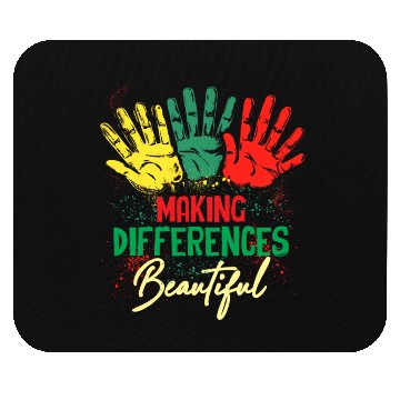 Discover Making Differences Beautiful Special education D T Mouse Pads