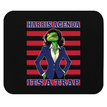 Discover Funny Anti-Kamala Harris Design Mouse Pads