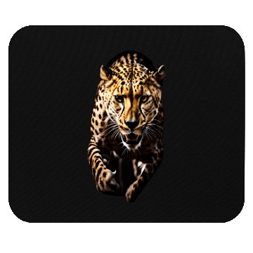 Discover A Cheetah in Motion Mouse Pads