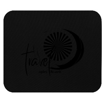 Discover Travel and explore the world Mouse Pads