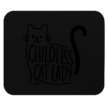 Discover Childless Cat Lady Kamala Harris Mouse Pads