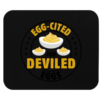 Discover Funny Deviled Eggs Designs For Deviled Egg Lover Mouse Pads