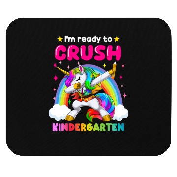 Discover I'm Ready To Crush Kindergarten Unicorn Mouse Pads
