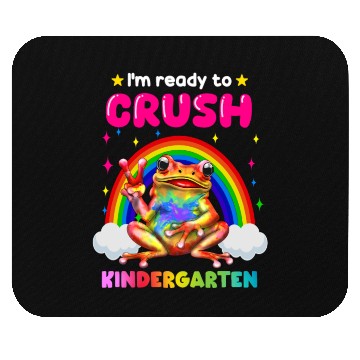 Discover I'm Ready To Crush Kindergarten Frog Mouse Pads