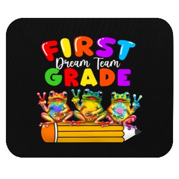 Discover Frog First Grade Dream Team Back to School Mouse Pads