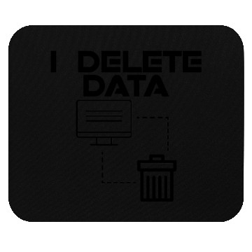 Discover I Delete Data 2 Mouse Pads