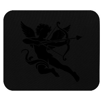 Discover classic cupid shooting his love arrows Mouse Pads