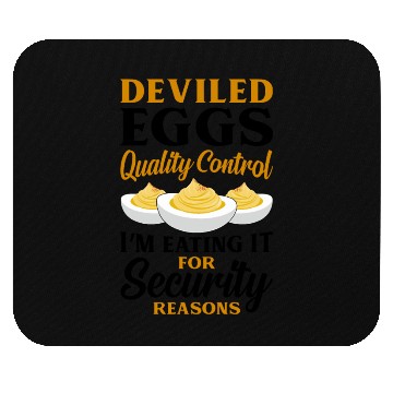 Discover Funny Deviled Eggs Designs For Deviled Egg Lover Mouse Pads