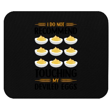Discover Funny Deviled Eggs Designs For Deviled Egg Lover Mouse Pads