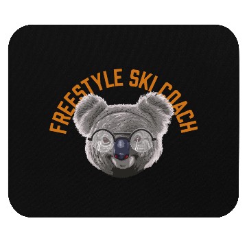 Discover Koalified Freestyle Ski Coach Skiing Funny Freesty Mouse Pads