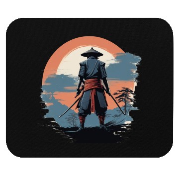 Discover Retro Samurai Mouse Pads