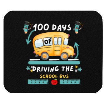 Discover Little Boys' Big Yellow School Bus Mouse Pads