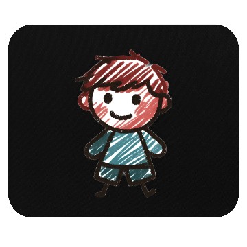 Discover Kid doodle Mouse Pads