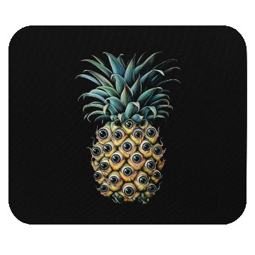 Discover Weirdcore Aesthetic Pineapple Eyes Human Eyeball S Mouse Pads