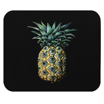 Discover Weirdcore Aesthetic Pineapple Eyes Human Eyeball S Mouse Pads