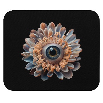 Discover Weirdcore Aesthetic Flower Human Eyeball Strangeco Mouse Pads