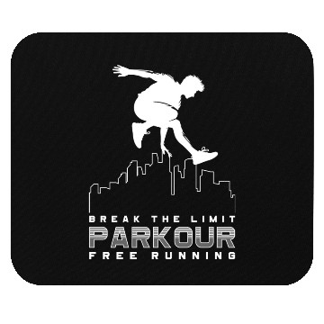 Discover Freerunning Running Freestyle Fitness Mouse Pads