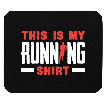 Discover This Is My Running Mouse Pads