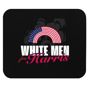 Discover White Men for Harris White dude for Harris Mouse Pads