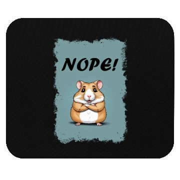 Discover Nope! - Hamster Mouse Pads