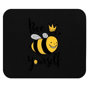 Discover Bee Yourself Mouse Pads