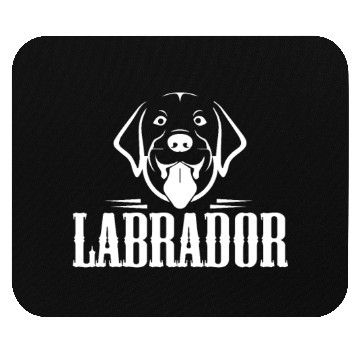 Discover Cute Dog Lover Mouse Pads Friendly Animal Labrador Breed