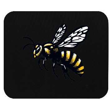 Discover Two Color Wasp Insect Art 2 Mouse Pads