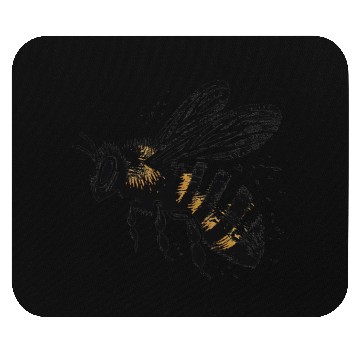 Discover Honey Bee Insect Art 5 Mouse Pads