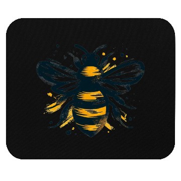 Discover Honey Bee Insect Art 1 Mouse Pads